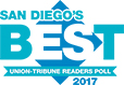 San Diego Union Tribune Reader's Poll 2017 BEST