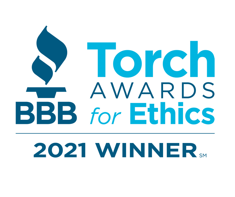 2021 BBB Torch Award for Ethics logo