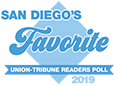 San Diego Union Tribune Reader's Poll 2019 FAVORITE