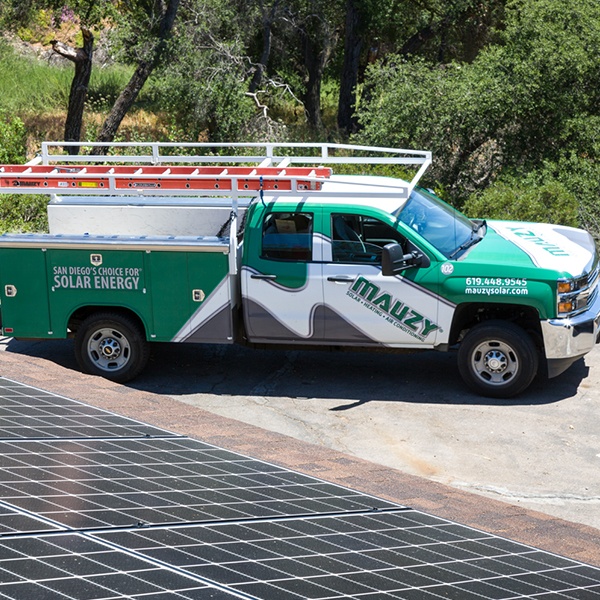 mauzy solar truck