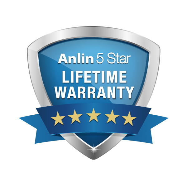 anlin lifetime warranty badge